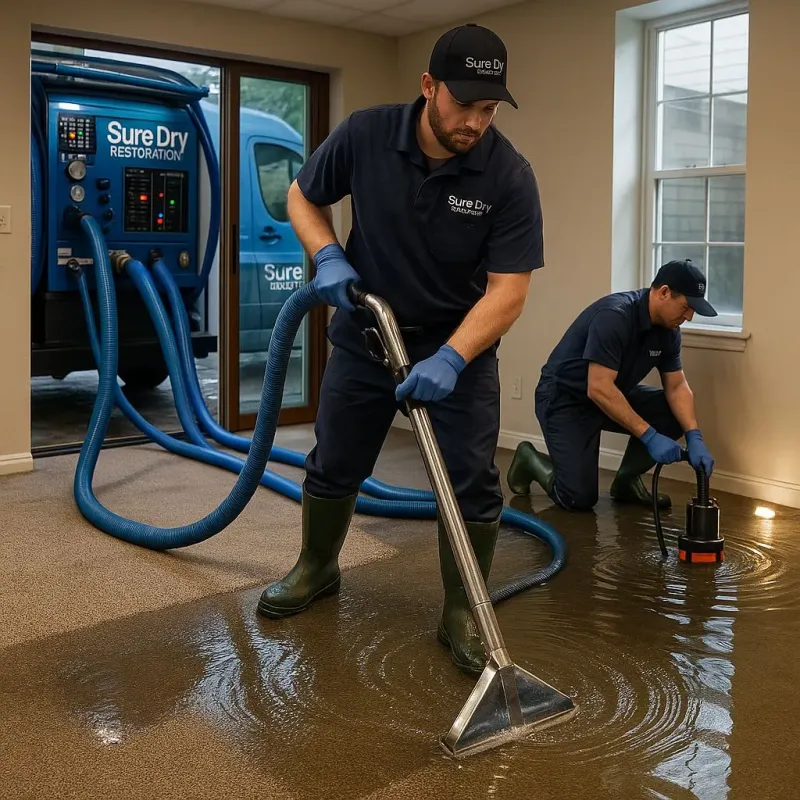 Water Extraction and Removal process in Scottdale, GA